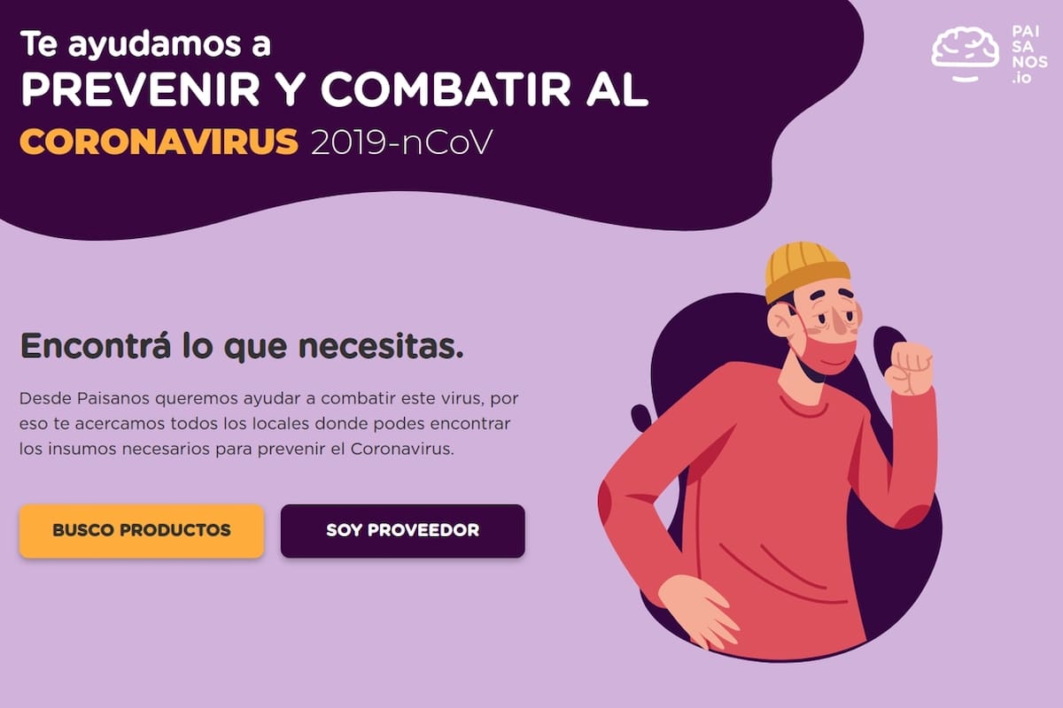 Un buscador colaborativo permite saber si cerca nuestro hay alguna tienda que venda alcohol en gel, papel higiénico, toallitas antisépticas y otros elementos que permiten combatir la difusión del coronavirus