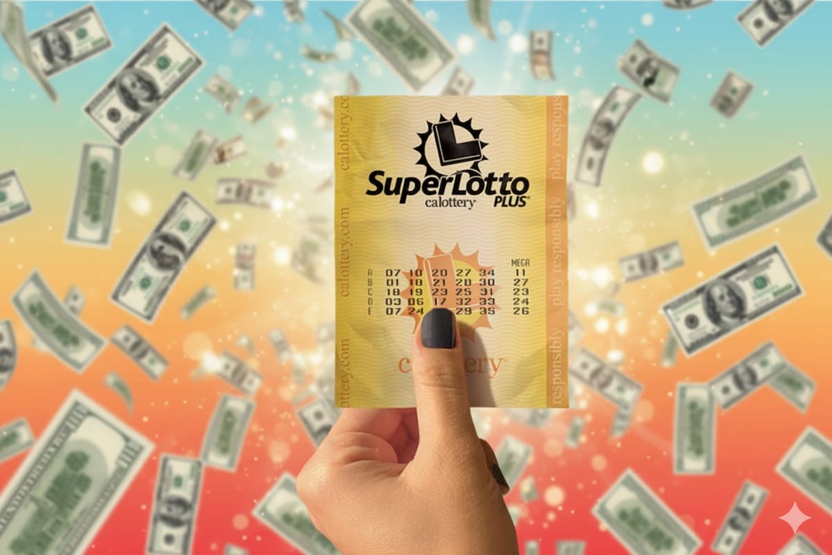 Un californiano ganó 50 millones de dólares en el SuperLotto Plus este sábado, el mayor premio del juego en 2025