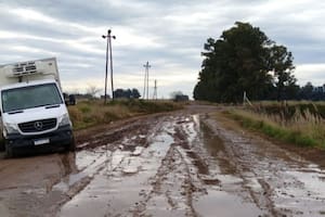 Un camino rural en Bolívar