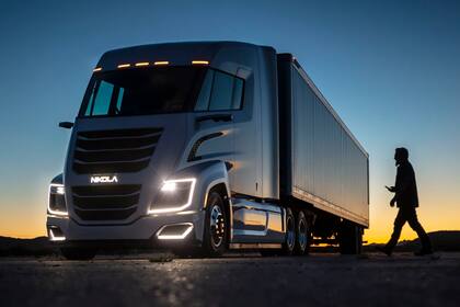 Un camión Nikola Two