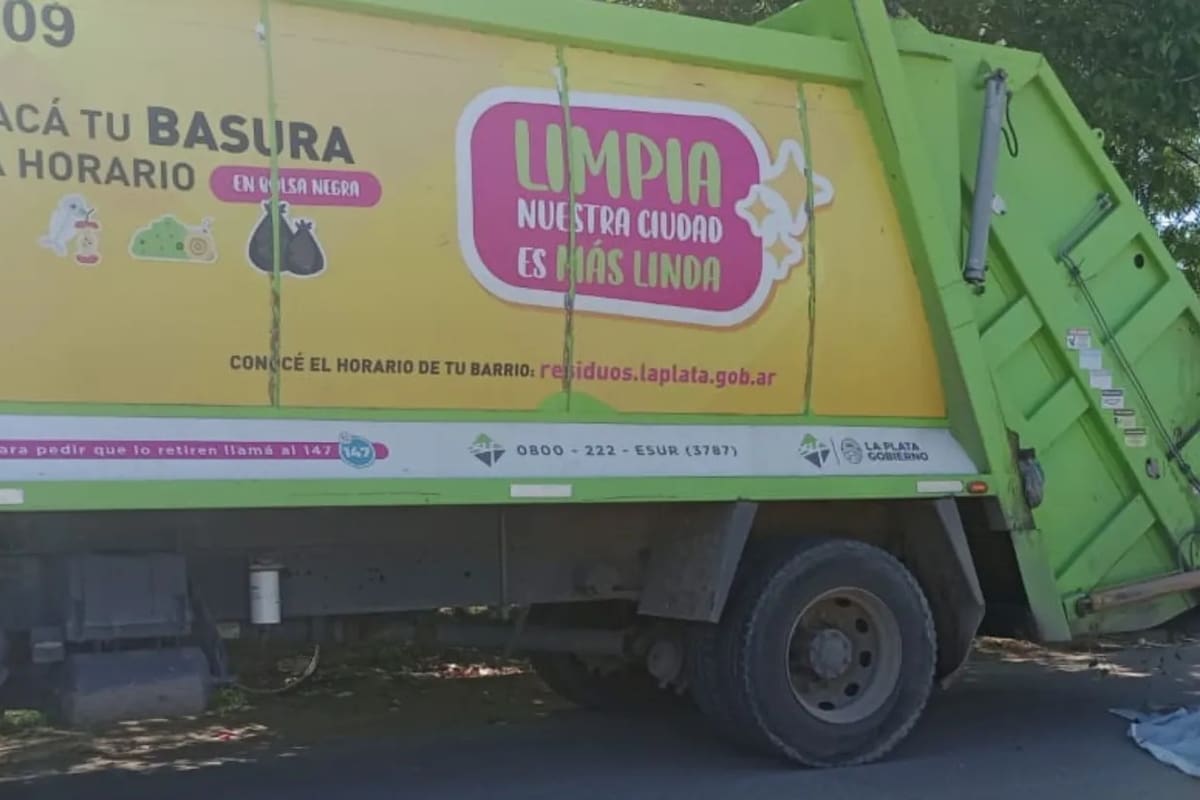 Un camión recolector atropelló a un nene de tres años.