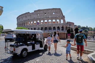 Carritos de golf en Roma: el auge turístico que va por delante de la ley