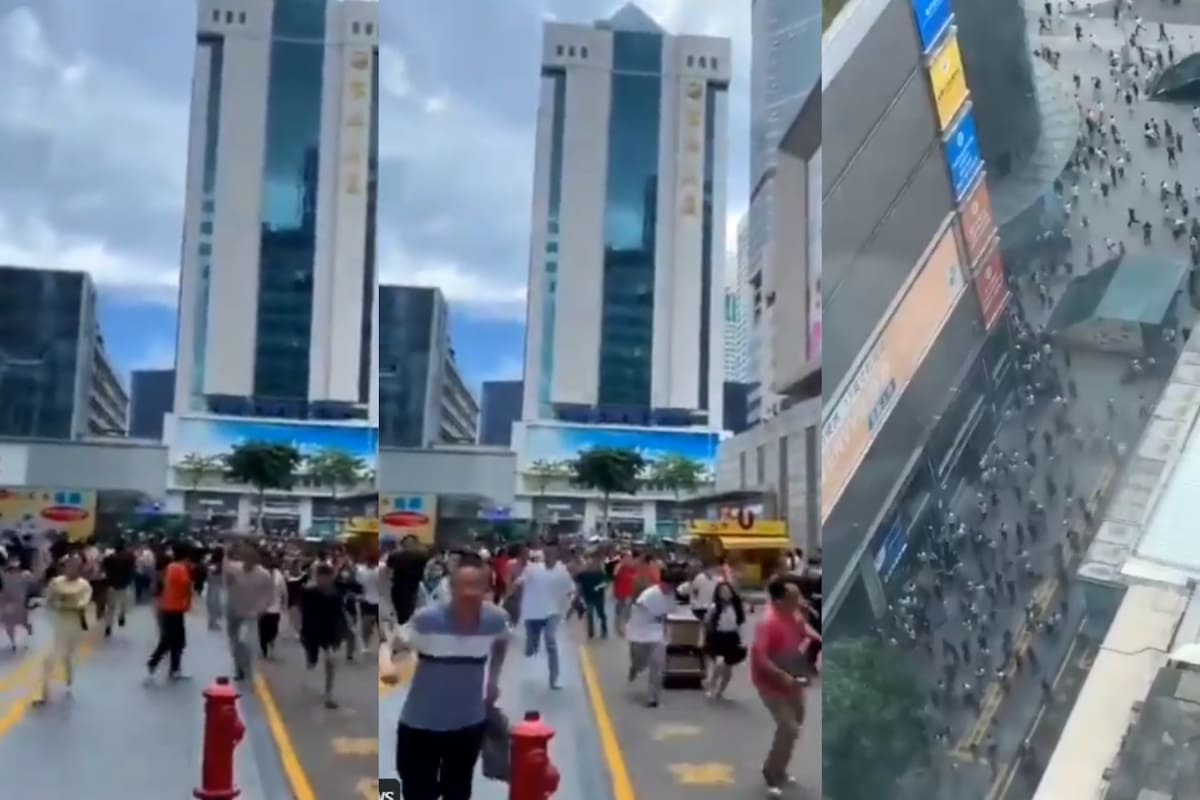 Un casos se desató en Shenzhen, cuando un edificio de 300 metros comenzó a tambalearse sin motivo alguno, las autoridades investigan las causas