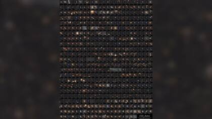 Un catálogo de galaxias contenidas en la imagen del Triplete de Leo