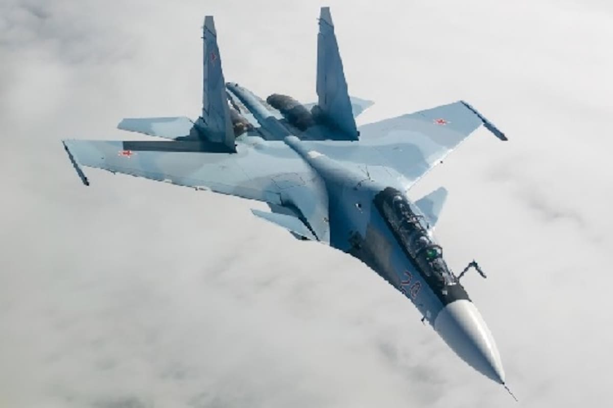 Un caza SU-30