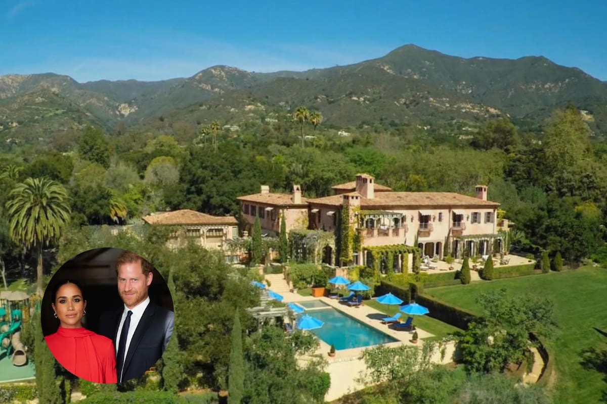 Un cazador de ovnis aseguró que vio a uno de estos objetos en los alrededores de la mansión de Meghan y Harry