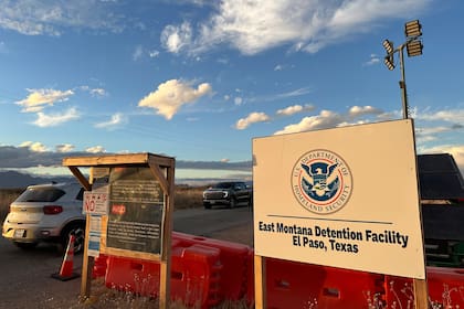 Un centro de detención de inmigrantes en Texas, Estados Unidos, similar al que quieren implementar en Europa