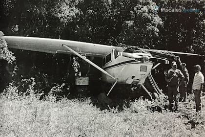 Un Cessna 180 secuestrado en la estancia Santa Úrsula, de Santo Tomé, Corrientes
