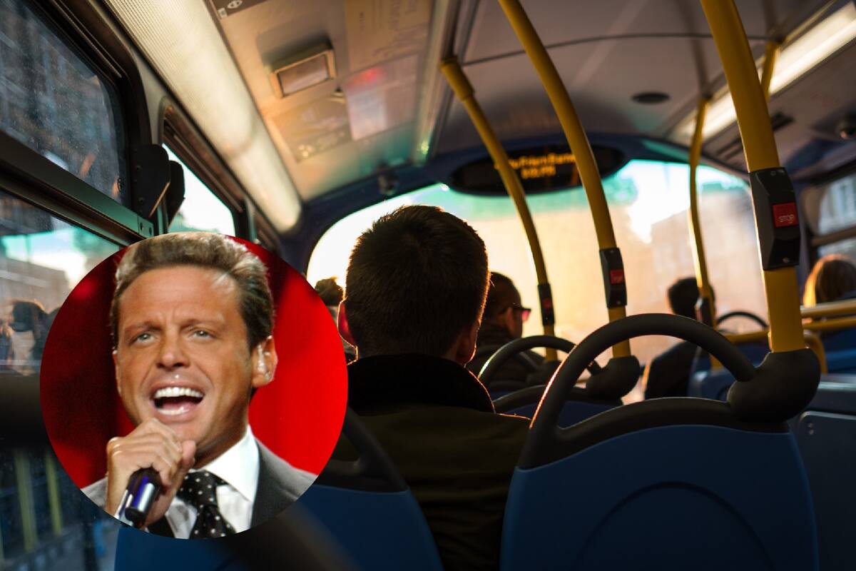 Un chofer de colectivos en México causó furor con su peculiar técnica de ahorro para ver el recital de Luis Miguel