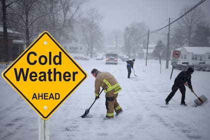 Un choque de masas de aire provocó nevadas intensas, lluvias y tormentas eléctricas en gran parte de EE.UU.