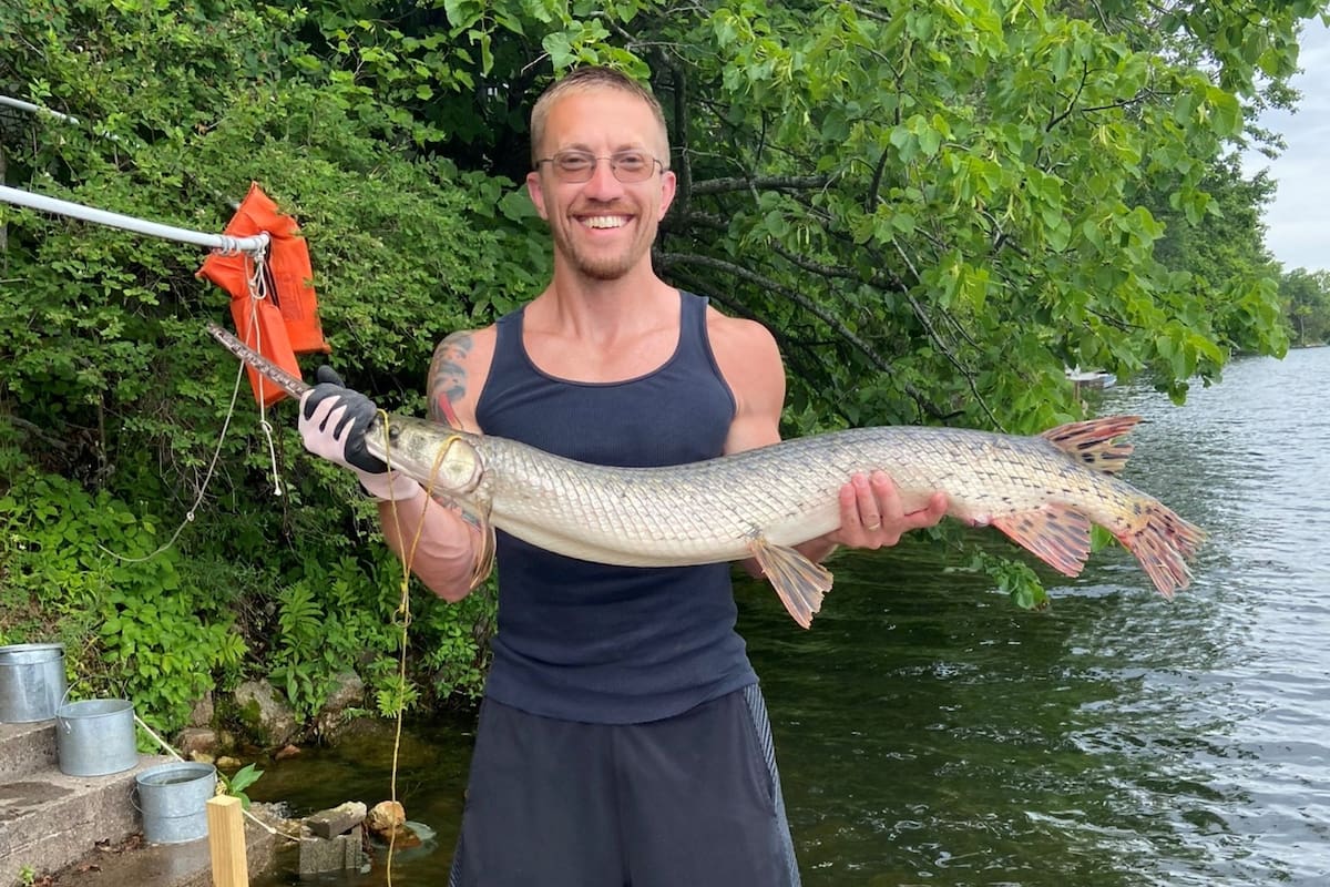 Un ciudadano de Hilton, condado de Monroe, estableció un nuevo récord de pesca en el estado de Nueva York