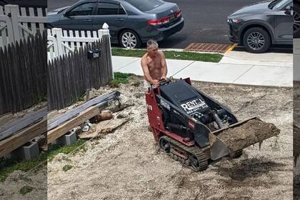 Un ciudadano estadounidense se encontraba realizando tareas de mantenimiento de su jardín cuando realizó un importante hallazgo