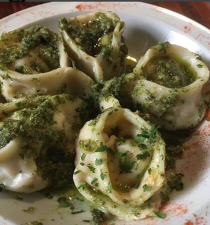 Un clásico de Arte de Mafia: los agnolotti.