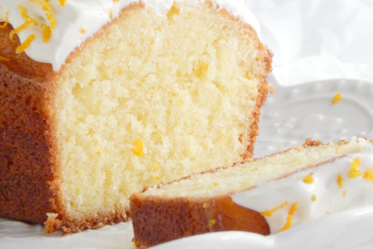 Un clásico: el budín de naranja