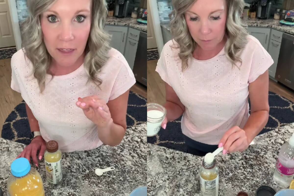 Un cóctel viral en Tiktok promete reducir el estrés y el cansancio con unos pocos ingredientes (Tiktok @jezebel511)