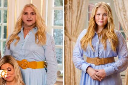 Un comediante holandés imitó a la hija de Máxima y Guillermo y estallaron las críticas en las redes sociales porque consideraron que la parodia se burlaba del aspecto físico de la futura reina