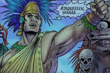 Un cómic recién publicado narra la vida de Cuitláhuac