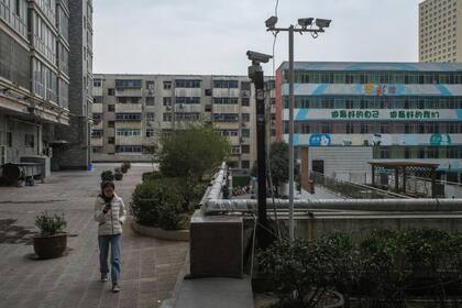 Un complejo residencial en Zhengzhou, China, el 14 de diciembre de 2019
