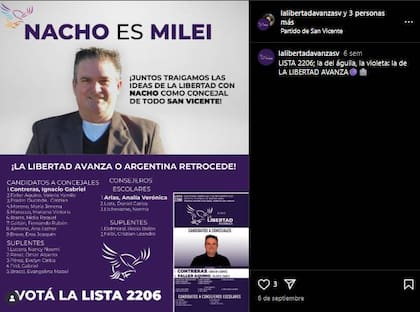 Un concejal electo libertario fue detenido por amenazas agravadas contra su pareja.