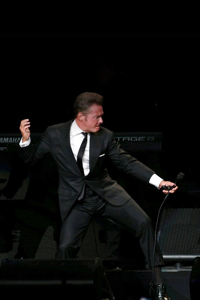 Un concierto de Luis Miguel en México en 2017