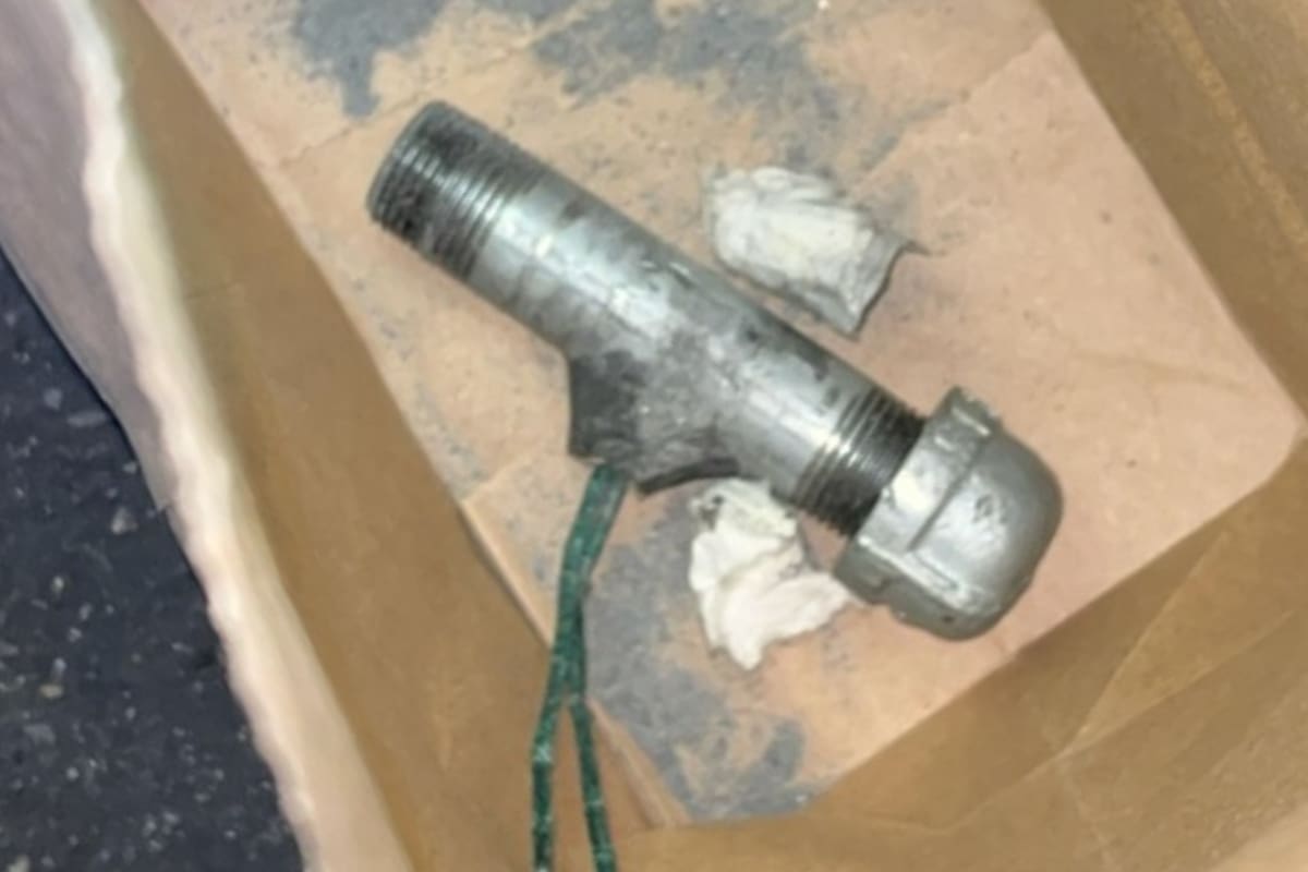 Un control de tránsito derivó en el hallazgo de un explosivo activo en un vehículo en Roseville