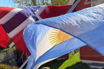 Un corazón, dos patrias: Noruega y Argentina.