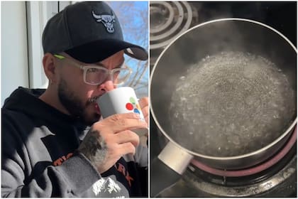 Un creador de contenido advierte sobre los peligros de calentar agua en EE.UU.