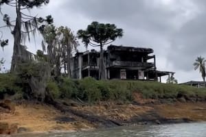 Un creador de contenido mostró la antigua mansión de Pablo Escobar y la visitó por dentro