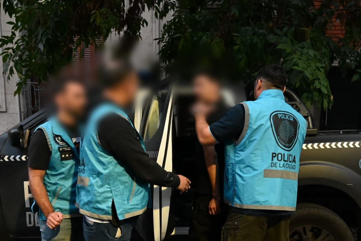 Un delincuente colombiano fue atrapado por la policía porteña
