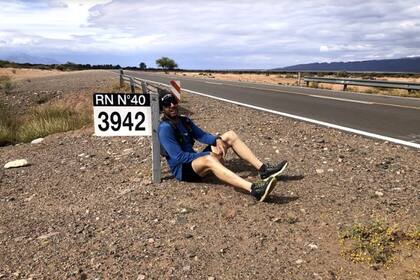 Un descanso en pleno trajín por la icónica ruta nacional 40