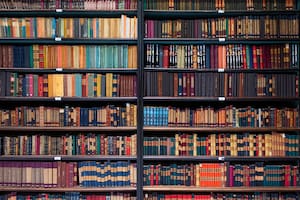 Un detalle del Gabinete Real Portugués de Literatura en Río de Janeiro, considerada una de las más bellas bibliotecas del mundo