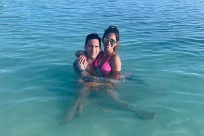 Un detalle en la foto de Antonela Roccuzzo en 2019 llamó la atención de los usuarios