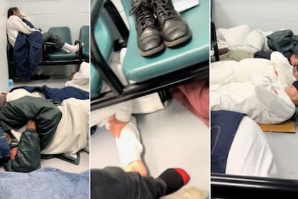 Un detenido viralizó en TikTok las condiciones que se viven en la mayor instalación de las autoridades migratorias en Florida