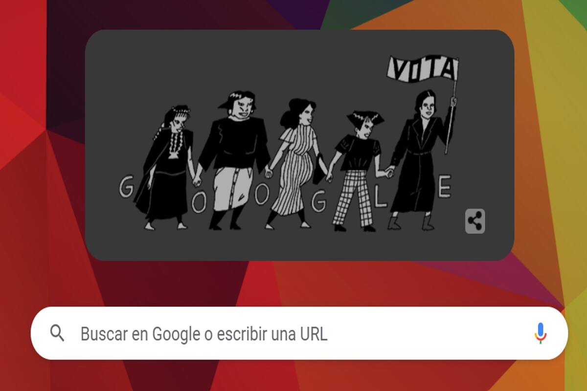 Un día como hoy de 1903 nacía la líder chilena Elena Caffarena, que hoy es homenajeada por Google
