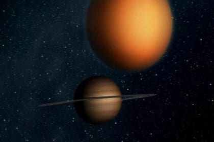 Un día en Titán dura 15,9 días terrestres y cada estación aproximadamente 2.687 días terrestres (unos 7,4 años)
