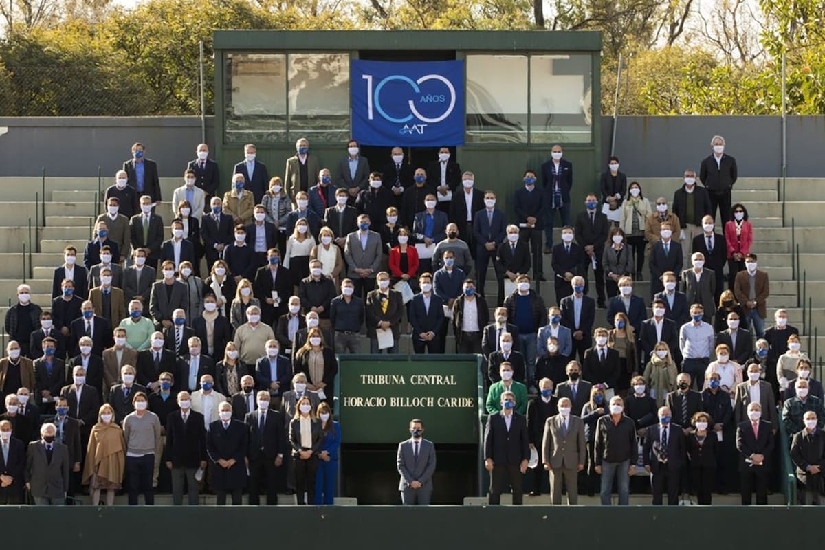 Un día especial para todo el tenis: presidentes de clubes de todo el país, en el Buenos Aires Lawn Tennis