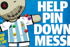 Un diario australiano pide ayudar a inmovilizar a Messi