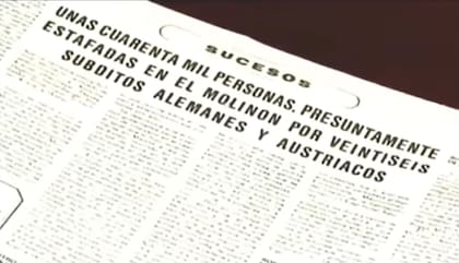 Un diario de Gijón en el que se menciona la "estafa" concretada por Austria y Alemania, en perjuicio de Argelia, durante la Copa del Mundo España 1982