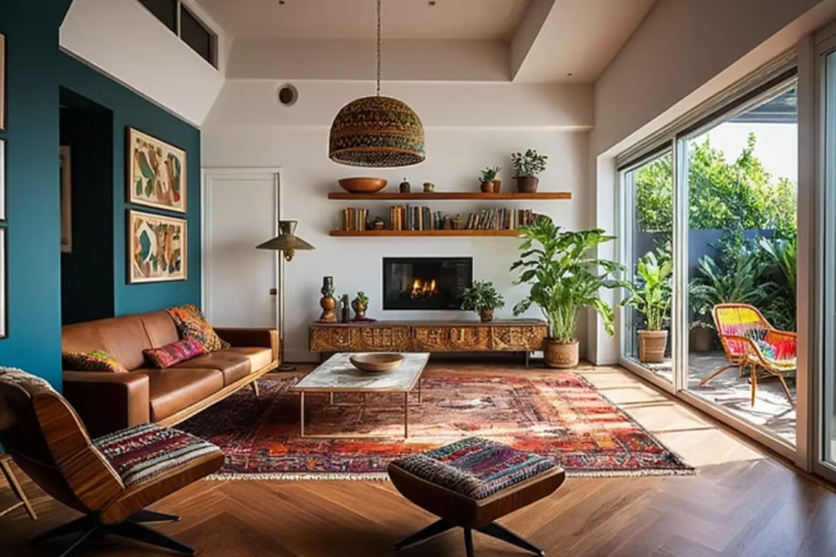 Un diseño de interior generado por ArchiVinciAI, una inteligencia artificial diseñada para potenciar y mejorar los renders de los arquitectos. Crédito: ArchiVinciAI