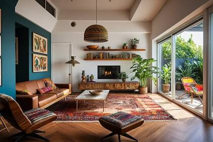 Un diseño de interior generado por ArchiVinciAI, una inteligencia artificial diseñada para potenciar y mejorar los renders de los arquitectos. Crédito: ArchiVinciAI