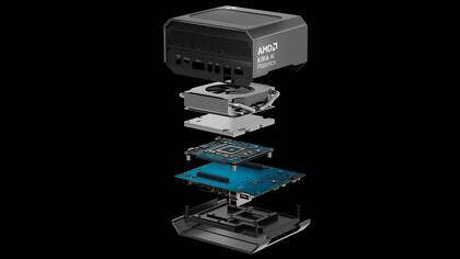 Un dispositivo AMD Kria AI Robotics Developer Platform, pensado para desarrollar agentes de IA