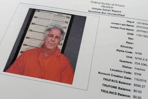 Un documento incluido en la publicación de los archivos de Epstein, hecha por el Departamento de Justicia de Estados Unidos