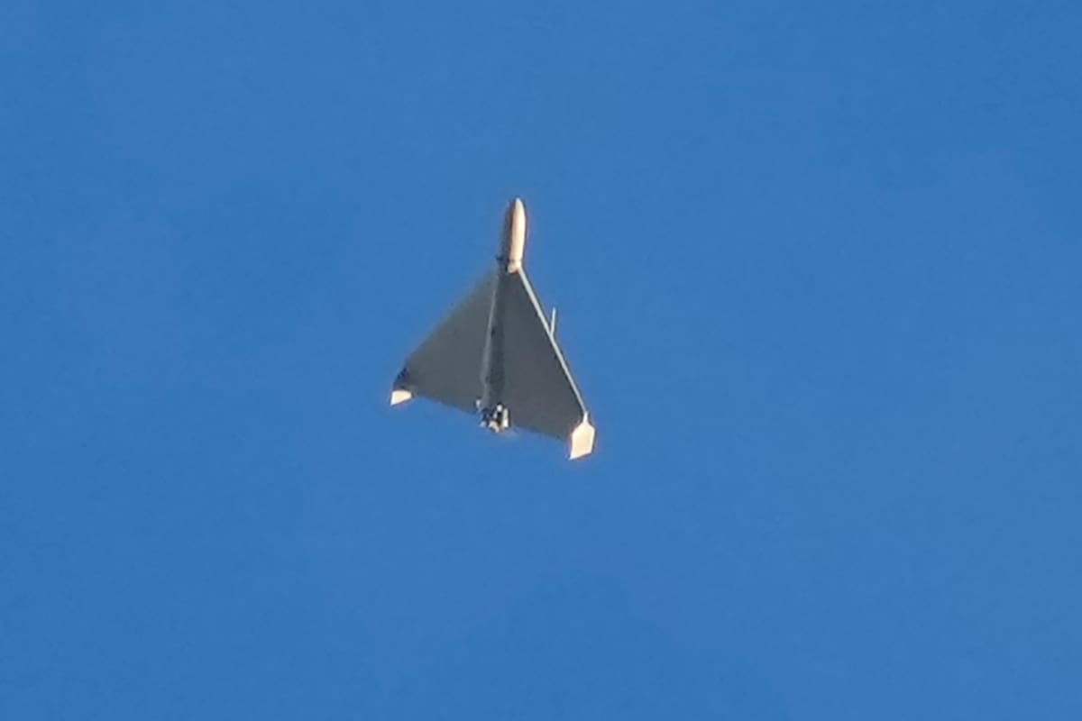 Un dron explosivo iraní Shahed