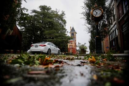 Un dron muestra la devastación provocada por el huracán Florence, que ya dejó 13 muertos