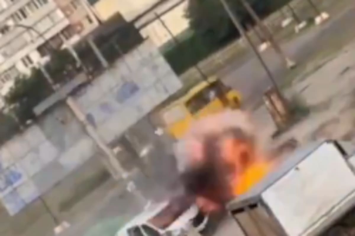 Un dron ruso persiguió y explotó contra un civil en Ucrania