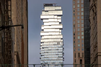 Un edificio de lujo en Nueva York