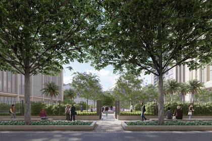 Un edificio sobre Viamonte para oficinas estará separado del templo propiamente dicho, sobre Córdoba, por un espacio público