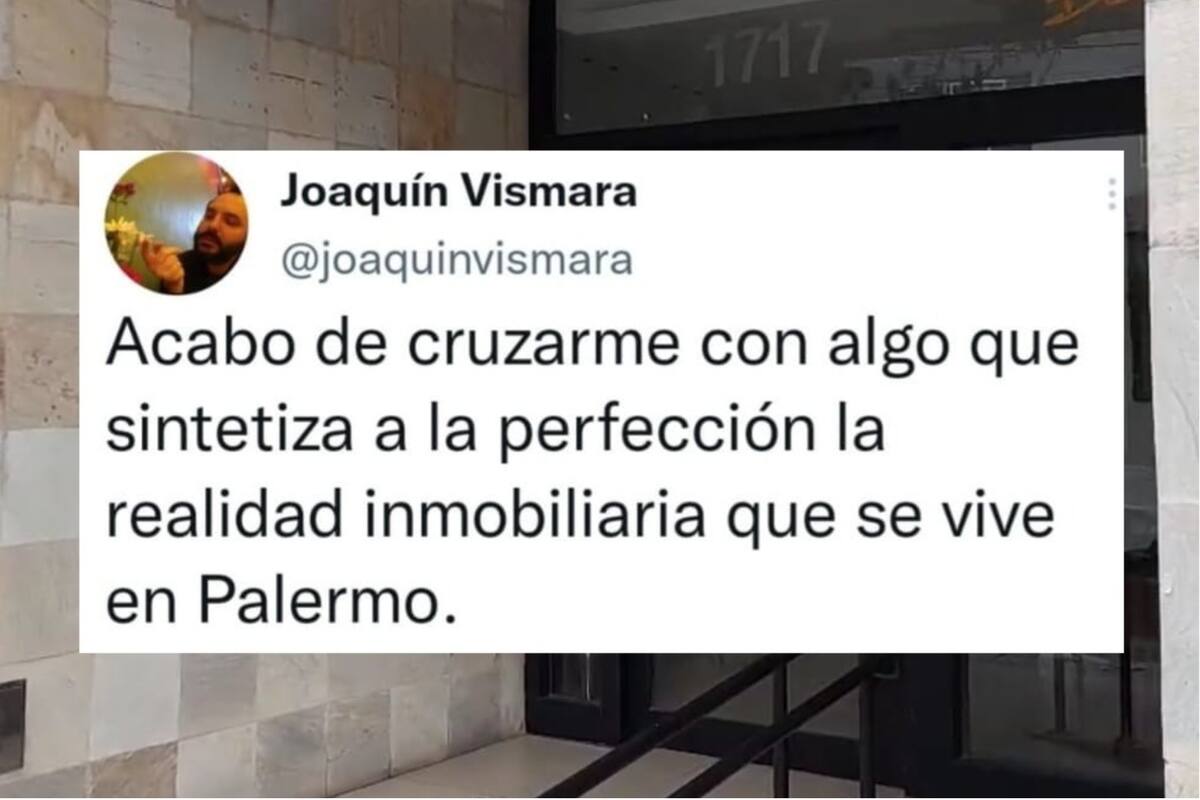 Un edificio ubicado en Palermo llamó la atención de todos por un peculiar detalle de su exterior