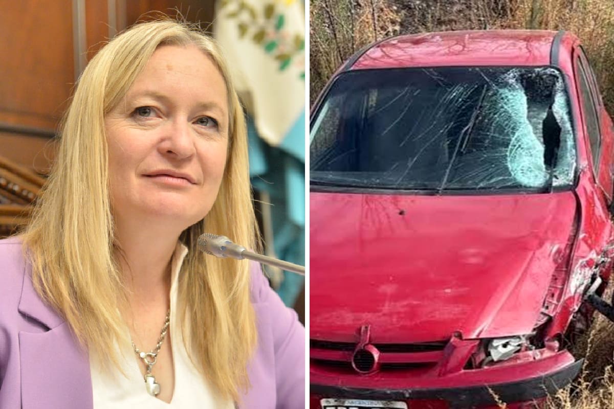 Un efectivo policial que presta servicios como custodio de la vicegobernadora de Mendoza, Hebe Casado, protagonizó un choque fatal