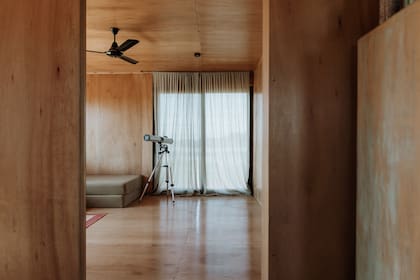 Un ejemplo de una vivienda modular ya instalada